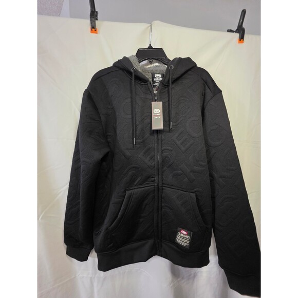 Other - Ecko Unltd EO35H1501 Men's Full Zip Plush Lined Hoodie Black Medium
